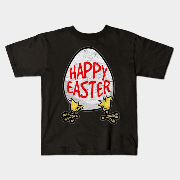 EASTER - Happy Easter Egg Kids T-Shirt by AlphaDistributors